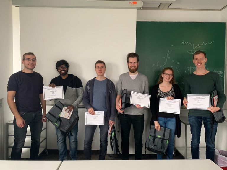 Five students excel in Deep Learning Class