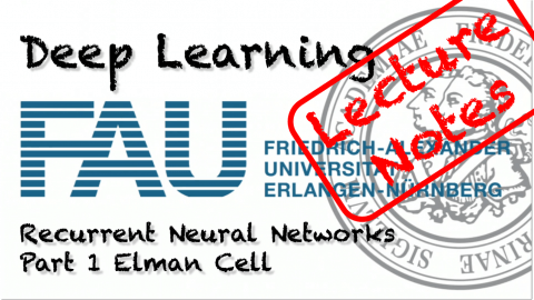 Towards entry "Lecture Notes in Deep Learning: Recurrent Neural Networks – Part 1"