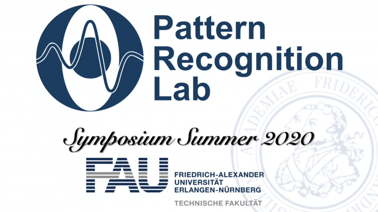 Pattern Recognition Symposium Summer 2020 – Video Presentations