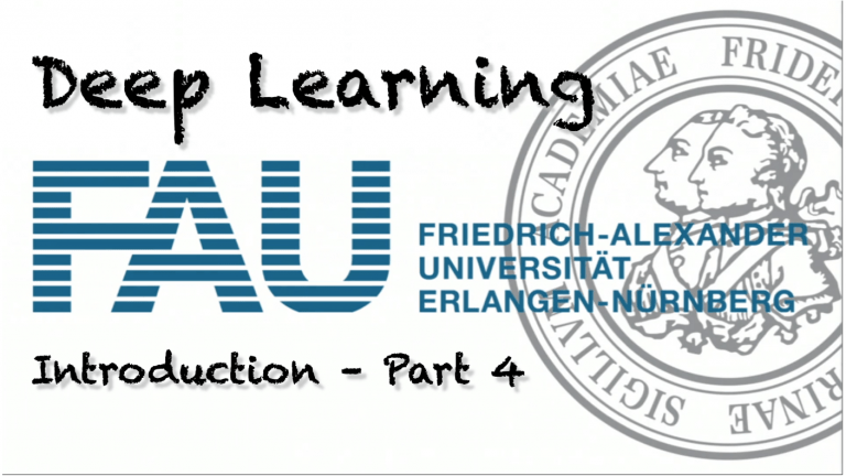 Watch now: Deep Learning: Introduction – Part 4 (WS 20/21)