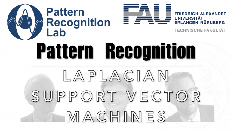 Watch now: Pattern Recognition: Episode 28 – Laplacian Support Vector Machines (WS 20/21)