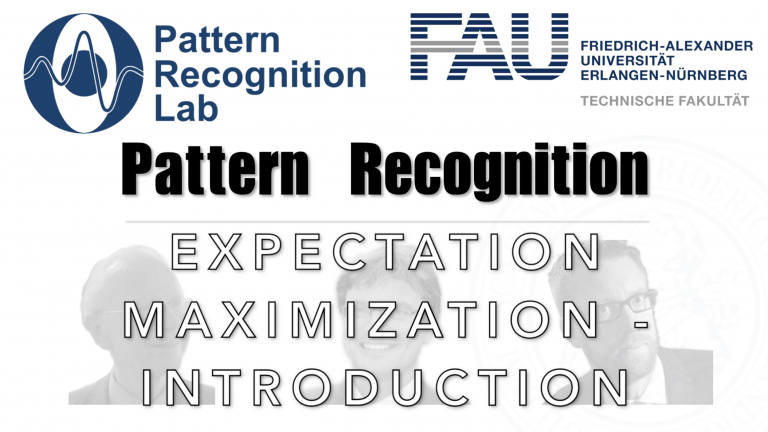 Watch now: Pattern Recognition: Episode 29 – Expectation Maximization – Introduction (WS 20/21)