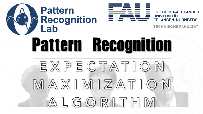 Watch now: Pattern Recognition: Episode 30 – Expectation Maximization Algorithm (WS 20/21)