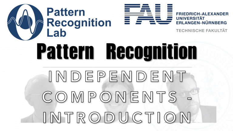Watch now: Pattern Recognition: Episode 32 – Independent Component Analysis – Introduction (WS 20/21)