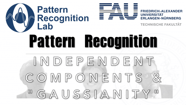 Watch now: Pattern Recognition: Episode 33 – Independent Component Analysis and Gaussianity (WS 20/21)
