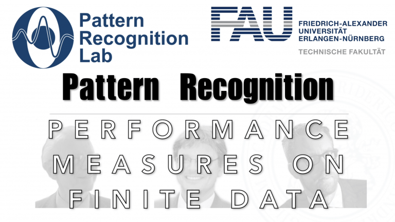 Watch now: Pattern Recognition: Episode 36 – Performance Measures on Finite Data (WS 20/21)