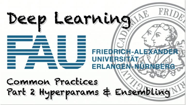 Watch now: Deep Learning: Common Practices – Part 2 (WS 20/21)