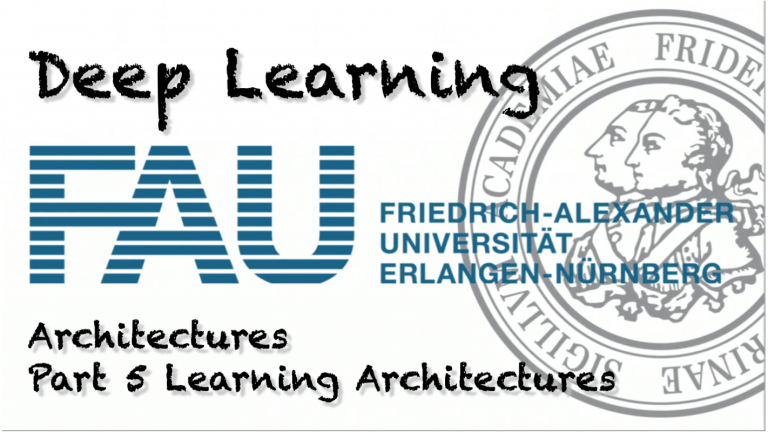 Watch now: Deep Learning: Architectures – Part 5 (WS 20/21)