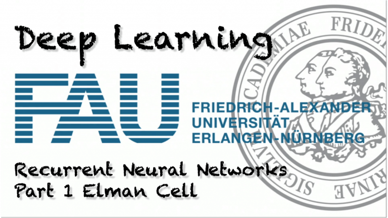 Watch now: Deep Learning: Recurrent Neural Networks – Part 1 (WS 20/21)