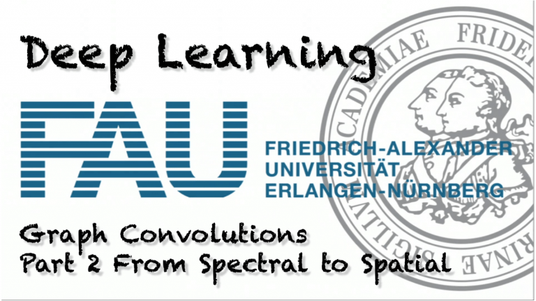 Watch now: Deep Learning: Graph Deep Learning – Part 2 (WS 20/21)