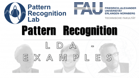 Towards entry "Lecture Notes in Pattern Recognition: Episode 15 – LDA – Examples"