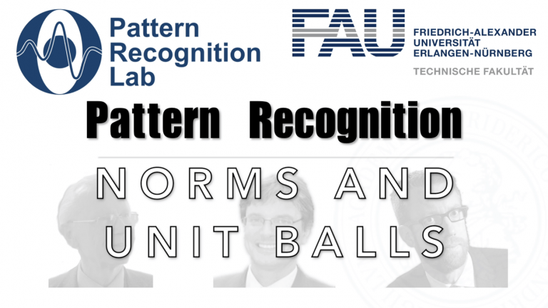 Lecture Notes in Pattern Recognition: Episode 17 – Norms and Unit Balls