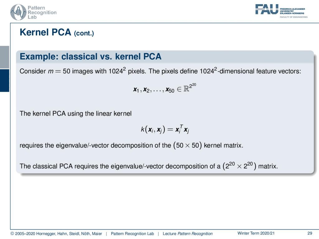 pca example problems