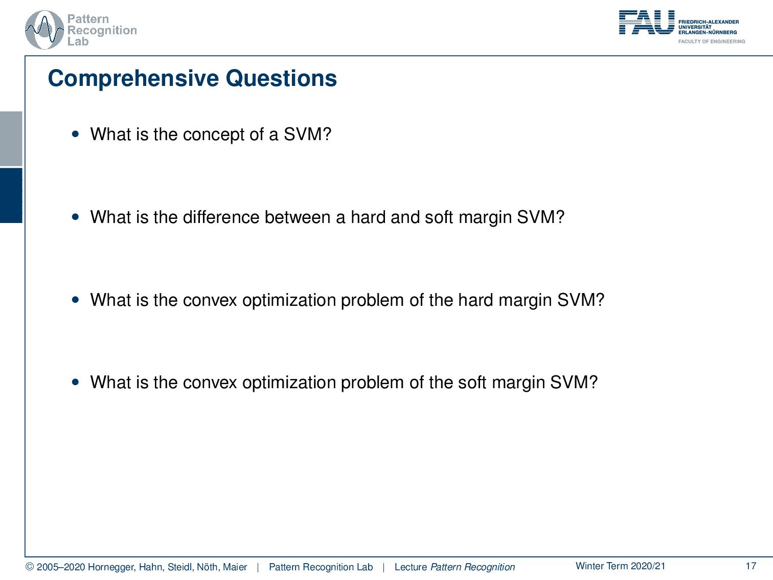 Lecture Notes In Pattern Recognition: Episode 23 - Support Vector ...