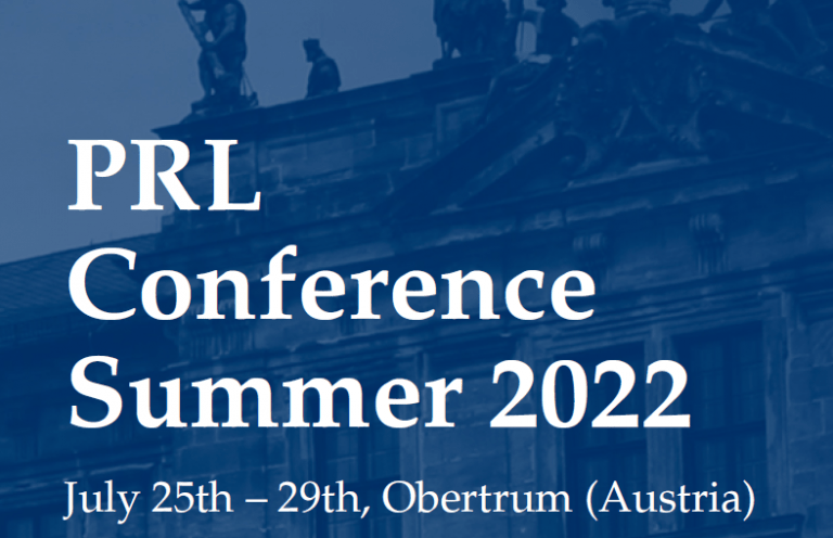 Pattern Recognition Symposium – July 25th to 29th 2022