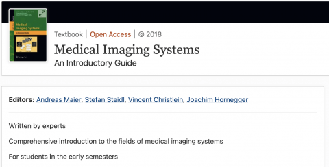 Zum Artikel "Springer Nature Open Access Textbook “Medical Imaging Systems” hits 300.000 Downloads"
