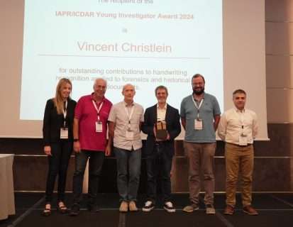 Towards entry "Vincent Christlein receives IAPR/ICDAR Young Investigator Award 2024"