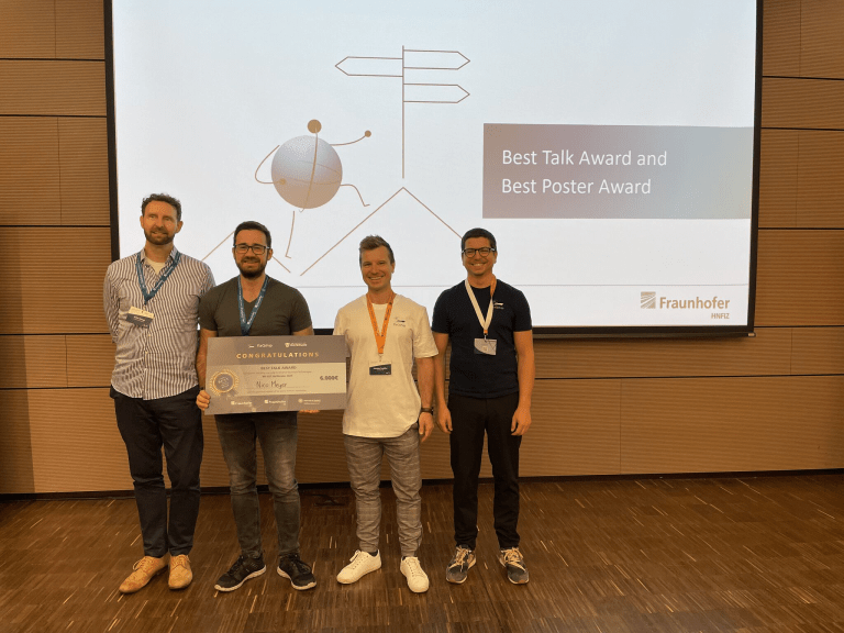 Nico Meyer Wins Best Talk Award at ML4QT Symposium